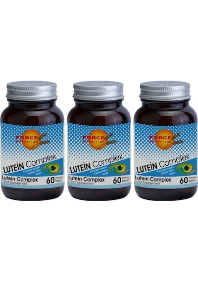 Force Nutrition Lutein Complex 3X60 Yumuşak Kapsül