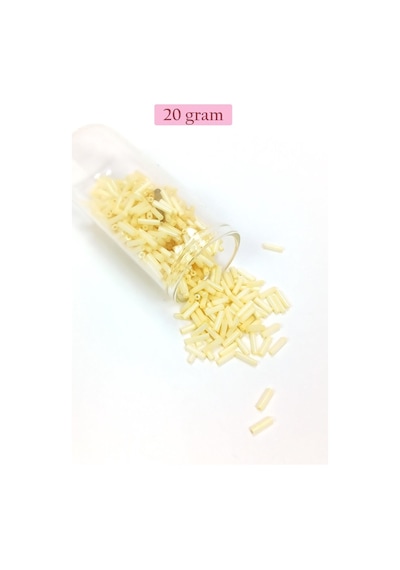 Uzun Boru Kesme Boncuk Çap 2mm Uzunluk 10 Mm - 20 Gram - - Bnc234