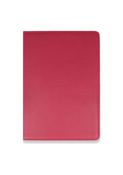 Newface Samsung Galaxy X800 Tab S8 Plus 12.4 Kılıf 360 Tablet Deri Kılıf - Pembe