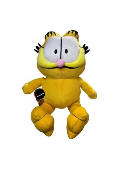 Garfield Peluş Oyuncak 45 Cm Büyük Boy Hediyelik Uykucu Uyku Arkadaşı Sarı