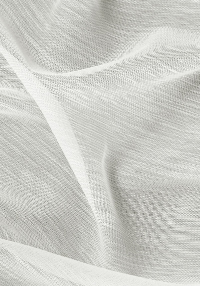 Gauze Fabric Design Bambu İpeksi Dokulu Tül Perde Normal Pile 1 X 2.5 Ekru