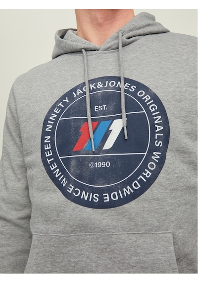 Jack & Jones Jack Jones Erkek Kapüşonlu Sweatshirt 12216046 (551959798)