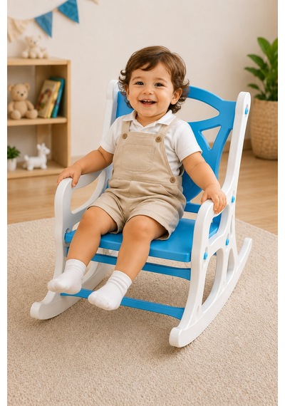 Mino Çocuk Sallanan Sandalye Mavi - 912185811 Mavi