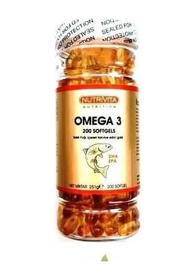 Nutrivita Nutrition Omega 3 2000 Mg 200 Softgels