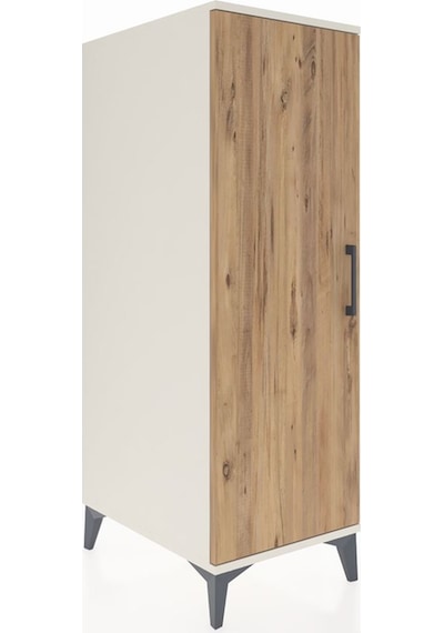 Kronos Dolap 2 Raflı Tek Kapaklı 44x59x134 Aytaşı-çam Aytaşı