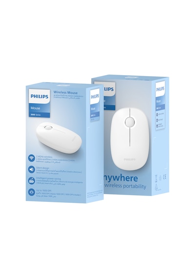 Philips SPK7378 Kablosuz 1600DPI 3 Tuşlu Optik Sessiz Mouse