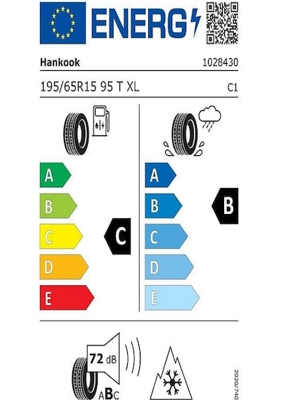Hankook 195/65R15 95T Xl W462 I Cept Rs3 M+S 3Pmsf Kış Lastiği 2025