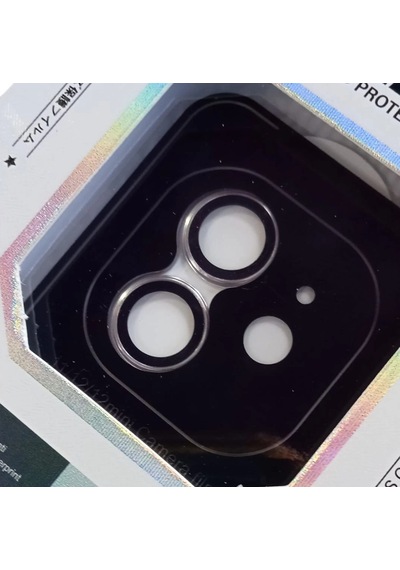 İphone 11 / 12 / 12 Mini Uyumlu Safir Kamera Koruyucu Lens Giri Sarı