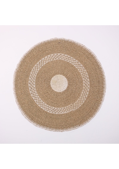 Doğal Deniz Sazı 120 Cm Dekoratif Halı & Duvar Dekoru Bej