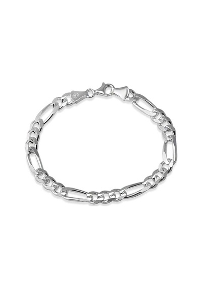 Gümüş Erkek Bileklik Figaro N11.15719