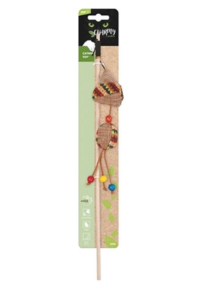 M-pets Charmy Catnipli Olta Kedi Oyuncağı Kahverengi 17x6x3cm 244-50047.01