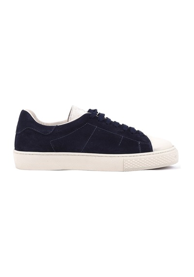 Shoetyle - Hakiki Süet Deri Lacivert Renk Erkek Sneaker - 666-03-80-1545 Shoetyle - Hakiki Süet Deri Lacivert Renk Erkek Sneaker - 666-03-80-1545