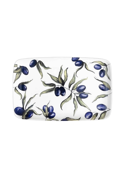 The Mia Olivos Dikdörtgen Servis 33x21 Cm Ovs0016 Çok Renkli