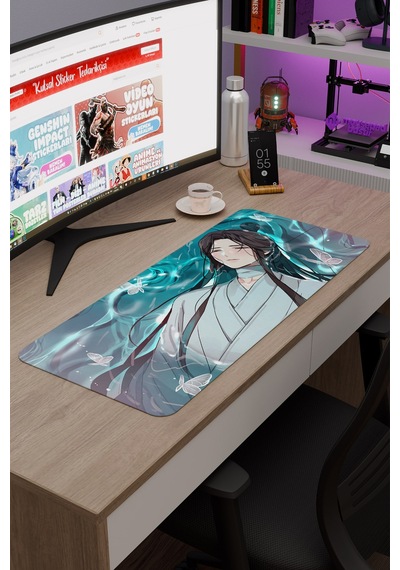 Tian Guan Cifu Anime V2 - 70x30 Xl Gaming Kauçuk Kaymaz Taban Mouse Pad Fare Altlığı