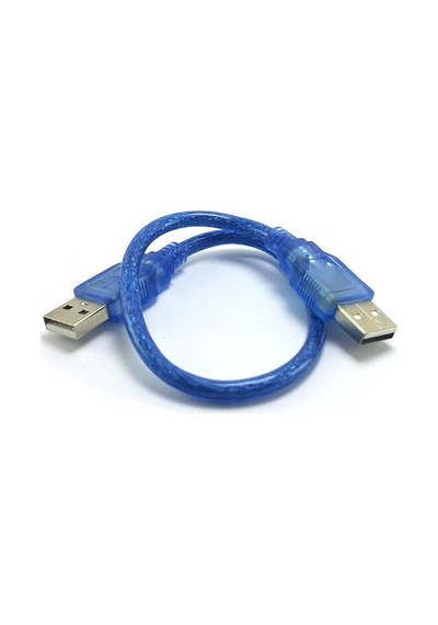 usb Notebook soğutucu kablosu 50 cm erkek erkek usb kablo erkek erkek kısa usb kablo