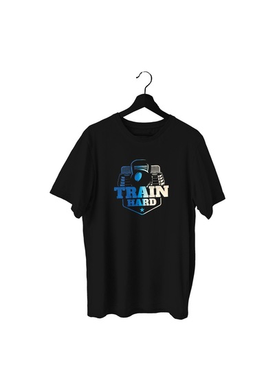 Bluu Trainhard-X Spor T-Shirt Bisiklet Yaka (532939602)