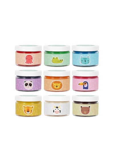 Bonimo Play Dough Doğal Oyun Hamuru 9'lu Set 9 150gr