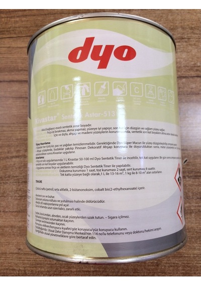 Dyo Kivastar Beyaz 2,5 Lt.