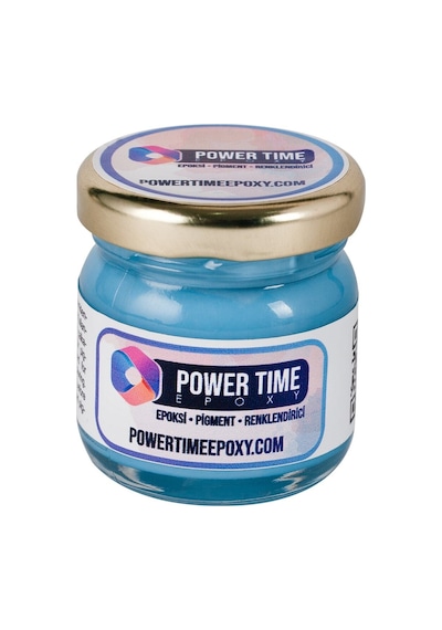 Opak & Transparan Sıvı Pigment Boya / Açık Mavi / Epoksi Için