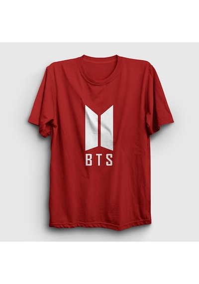 Presmono Unisex Doors Bts T-shirt Kırmızı
