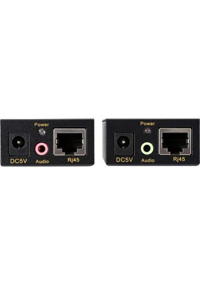 100M Vga Extender - Vga Rj45 Cat5E/6 Üzerinden Sinyal  Uzatıcı