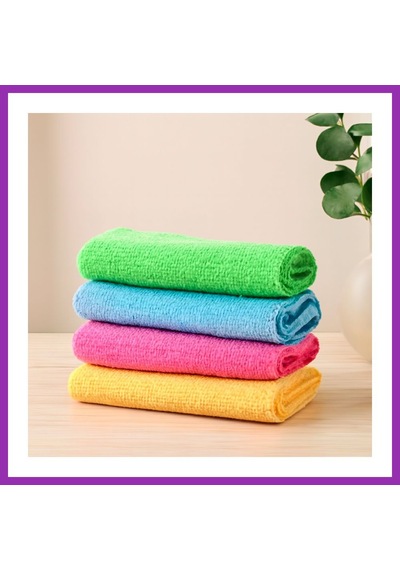 Bezos Lüks Mikrofiber Temizlik Bezi Bty Çok Renkli
