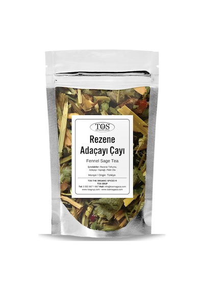 Tos The Organic Spices Rezene Adaçayı Çayı 40 G