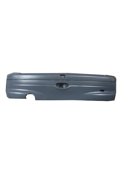 Peugeot 206 Hb 99/09 Arka Tampon Gri Band/sis Delikli Eurobump - Tampon