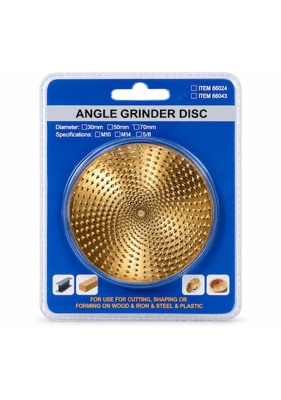 Ahşap Ve Plastik Raspalama Törpüsü M14-50mm Çap