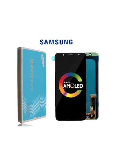 Samsung Uyumlu Galaxy A6 A600F Lcd Ekran Dokunmatik-Siyah