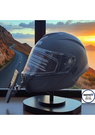 Kask Telefon Tutucu Kamera Uyumlu Moto11