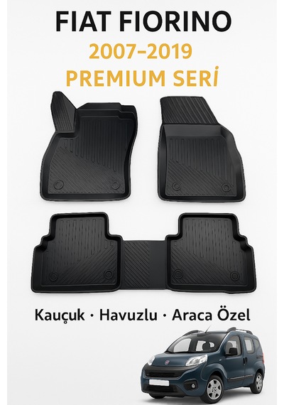 Fiat Fiorino 2007 2019 Benzinli / Dizel 3d Havuzlu Oto Paspas
