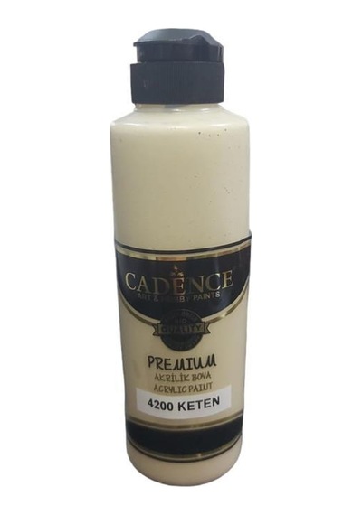 Cadence Akrilik Boya 250ml 4200 Keten Ahşap Boyası Karışık
