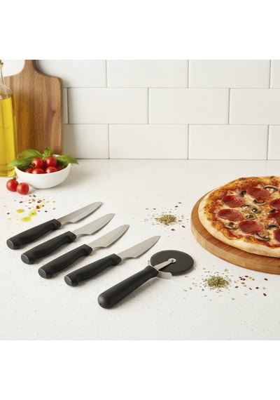 Guardini 5 Parça Pizza Servis Seti Renkli