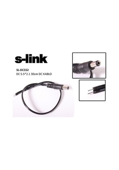 S-link Sl-dc552 Dc5.5 2.1 0,30 Cm Dc