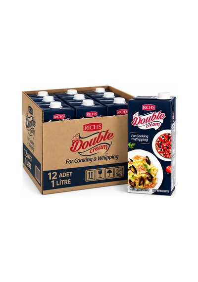 Rich S Double Cream %30 Yağlı Sıvı Krema 1 L X 12 Adet