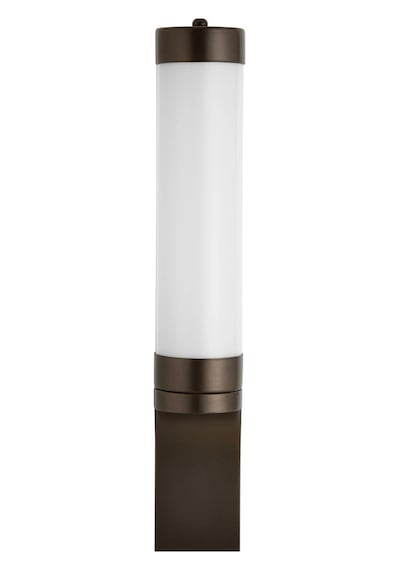 7lux Bronz Opal Silindirik Dış Mekan Led Duvar Apliği Modern Tasarım 6500k