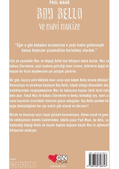 Bay Bello ve Mavi Mucize 1 - Paul Maar - Can Çocuk Yayınları