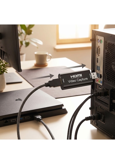 Hdmı Video Capture Kartı Usb 2.0 1080p Görüntü Yakalama