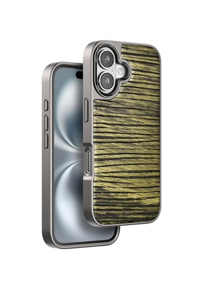 Venco Apple İphone 16 Wave Kapak - Koyu Kahve