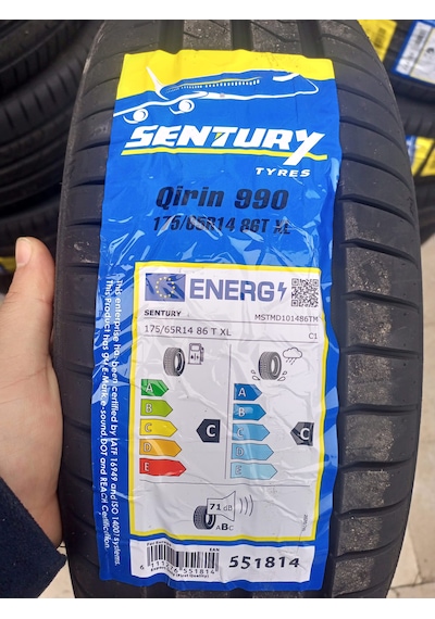 Sentury 175/65 R14 86T XL Qirin 990 Yaz Lastiği 2026