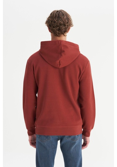 Wrangler Erkek Big Logo Sweatshirt Wine Çok Renkli