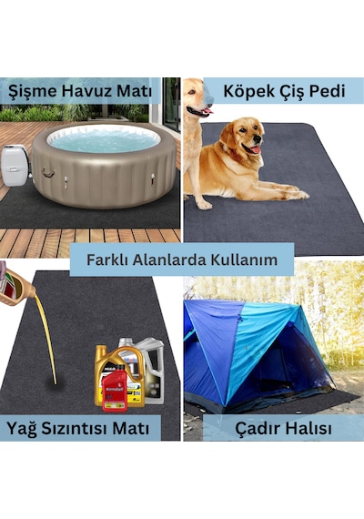 Beylini Kamp Matı Çadır Halısı Kaymaz Su Geçirmez Zemin Koruyucu