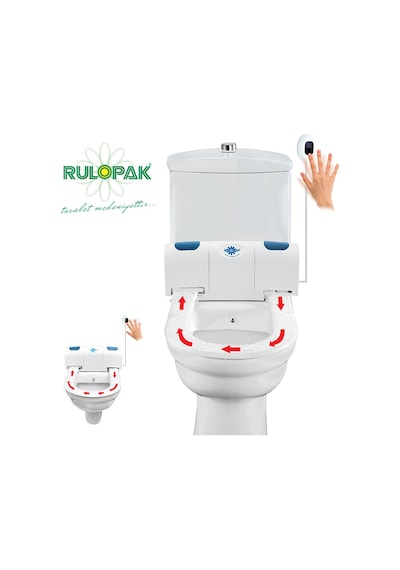 Rulopak Sensörlü Hijyenik Klozet Kapağı R - 1314