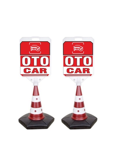 Otocar Temalı Reklam ve Uyarı Dubası 2 Adet