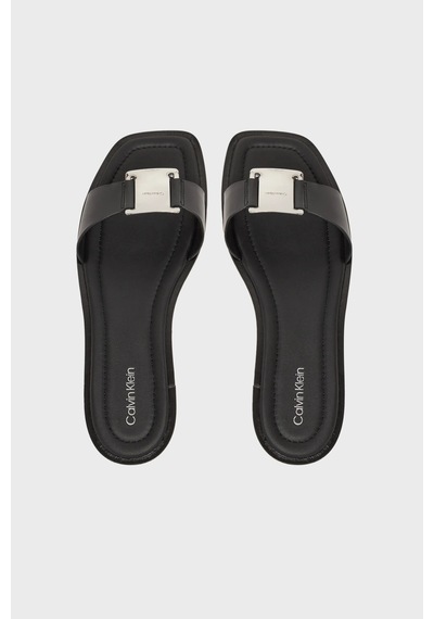 Calvin Klein Bayan Terlik Hw0hw02482 Beh Siyah Siyah