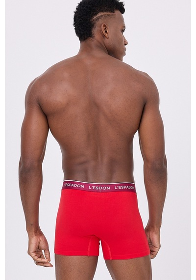 L'espadon Maritime Elite Erkek Boxer Şort -3091 Kırmızı