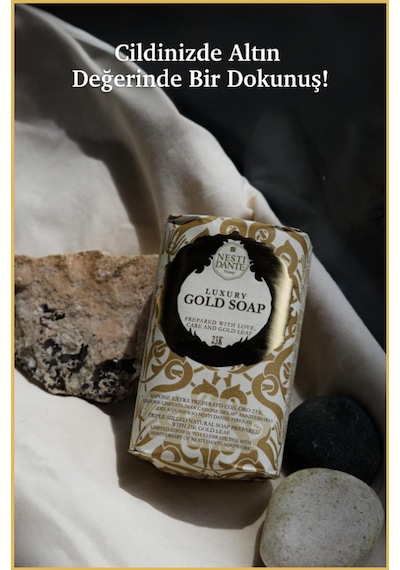 Nesti Dante Luxury Gold Soap 23K Lüks Altın Sabun 250 G