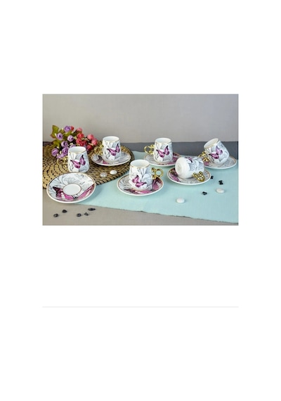 Tedar Floral Porselen Kahve Fincanı Royaleks-82454 Najmaddin 6411267