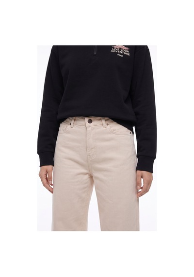Jeep Ekru Kadın Straight Denim Pantolon J4wl-pnt7093